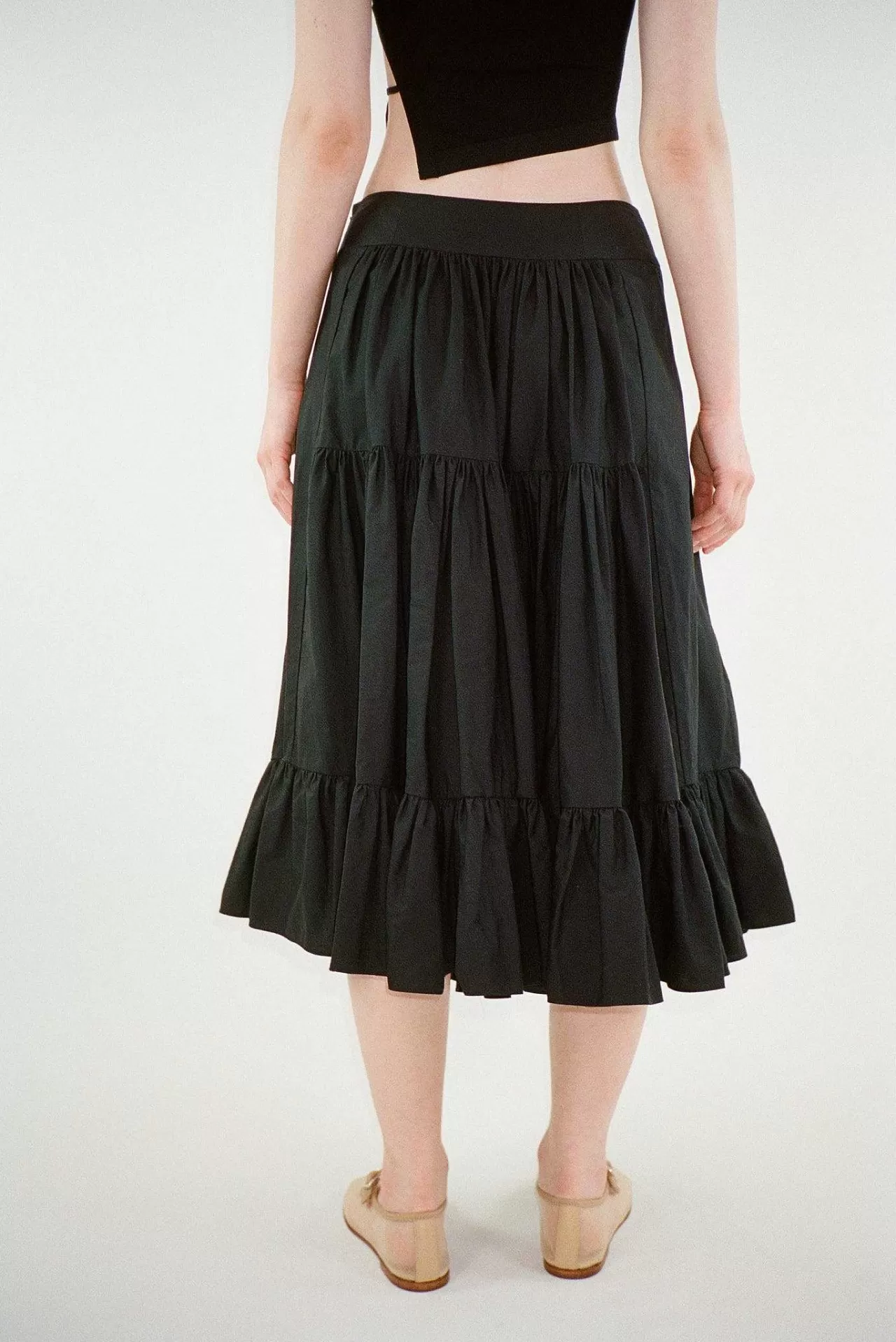 Women Sandy Liang Skirts^Chetti Skirt In Black