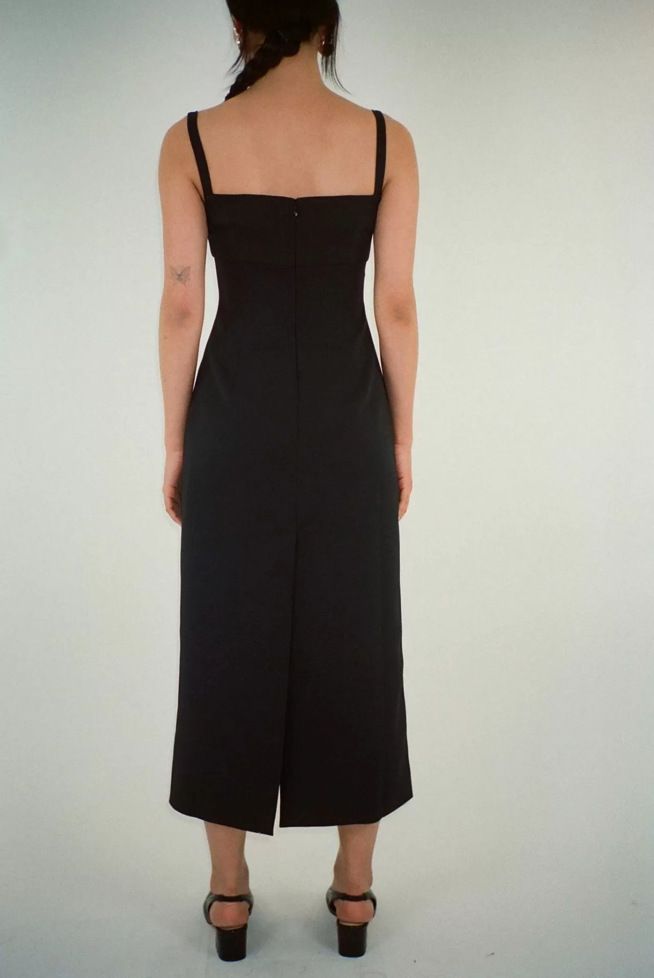 Women Sandy Liang Dresses^Leonie Dress In Black