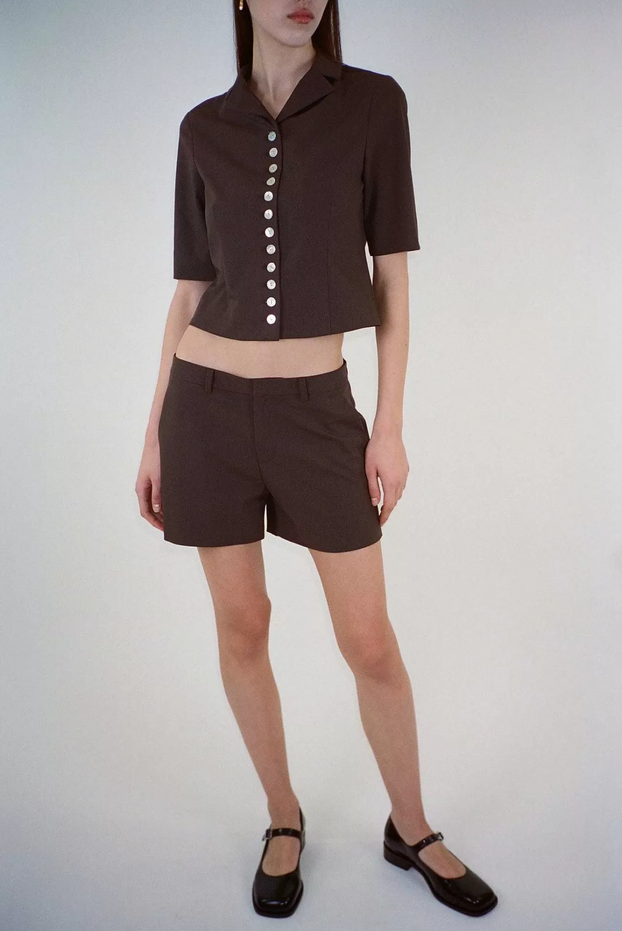 Women Sandy Liang Uniform^Mall Short