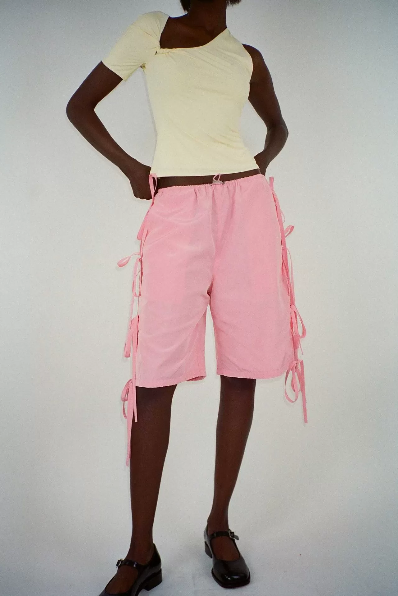 Women Sandy Liang Pants^Mason Short In Pink