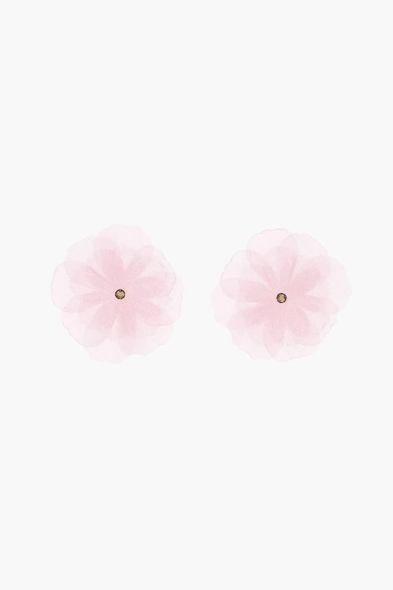 Women Sandy Liang Bridal^Muff Earrings In Icy Pink