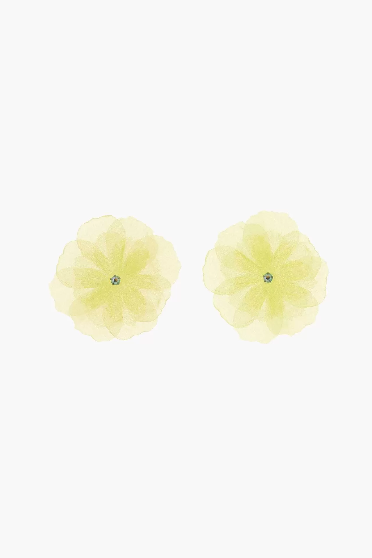 Women Sandy Liang Jewelry^Muff Earrings In Lemon