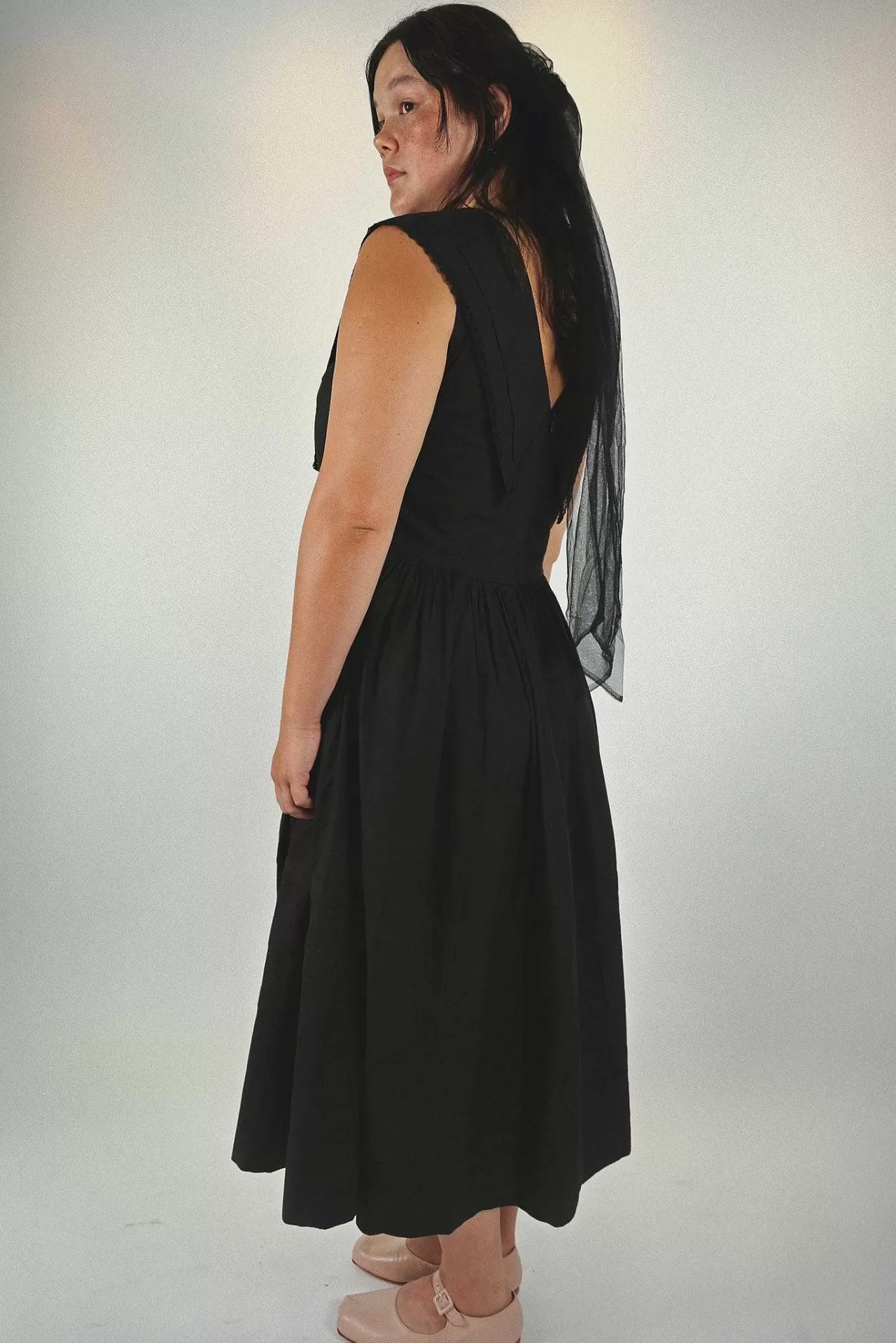 Women Sandy Liang Dresses^Opa Dress In Black