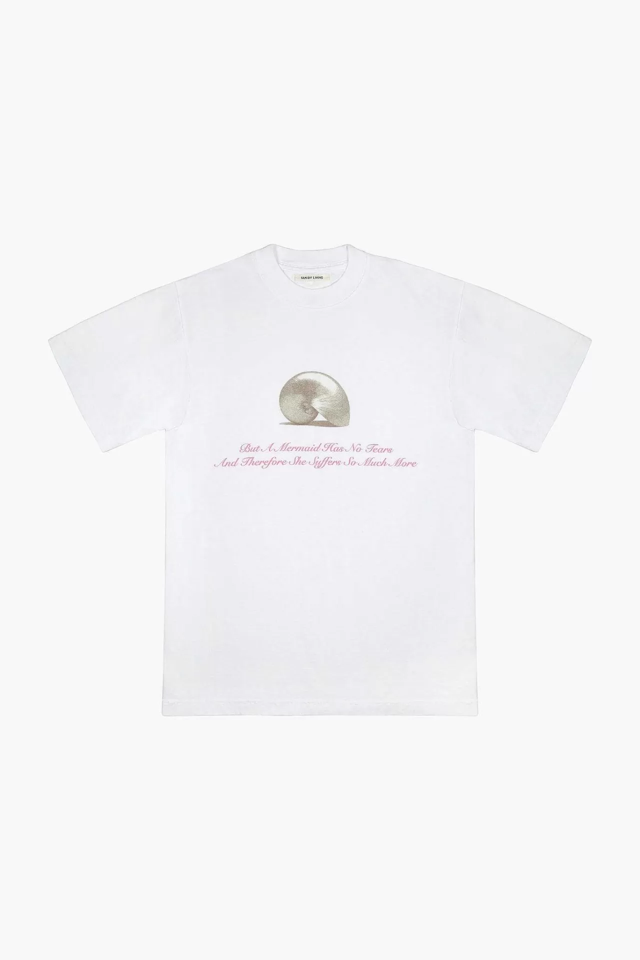 Women Sandy Liang Tops^Scallop Tee