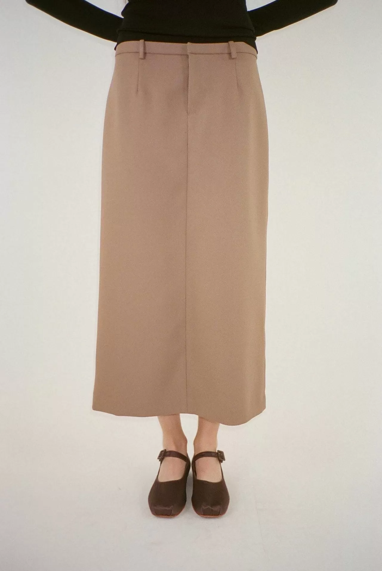 Women Sandy Liang Skirts^Socks Skirt In Taupe