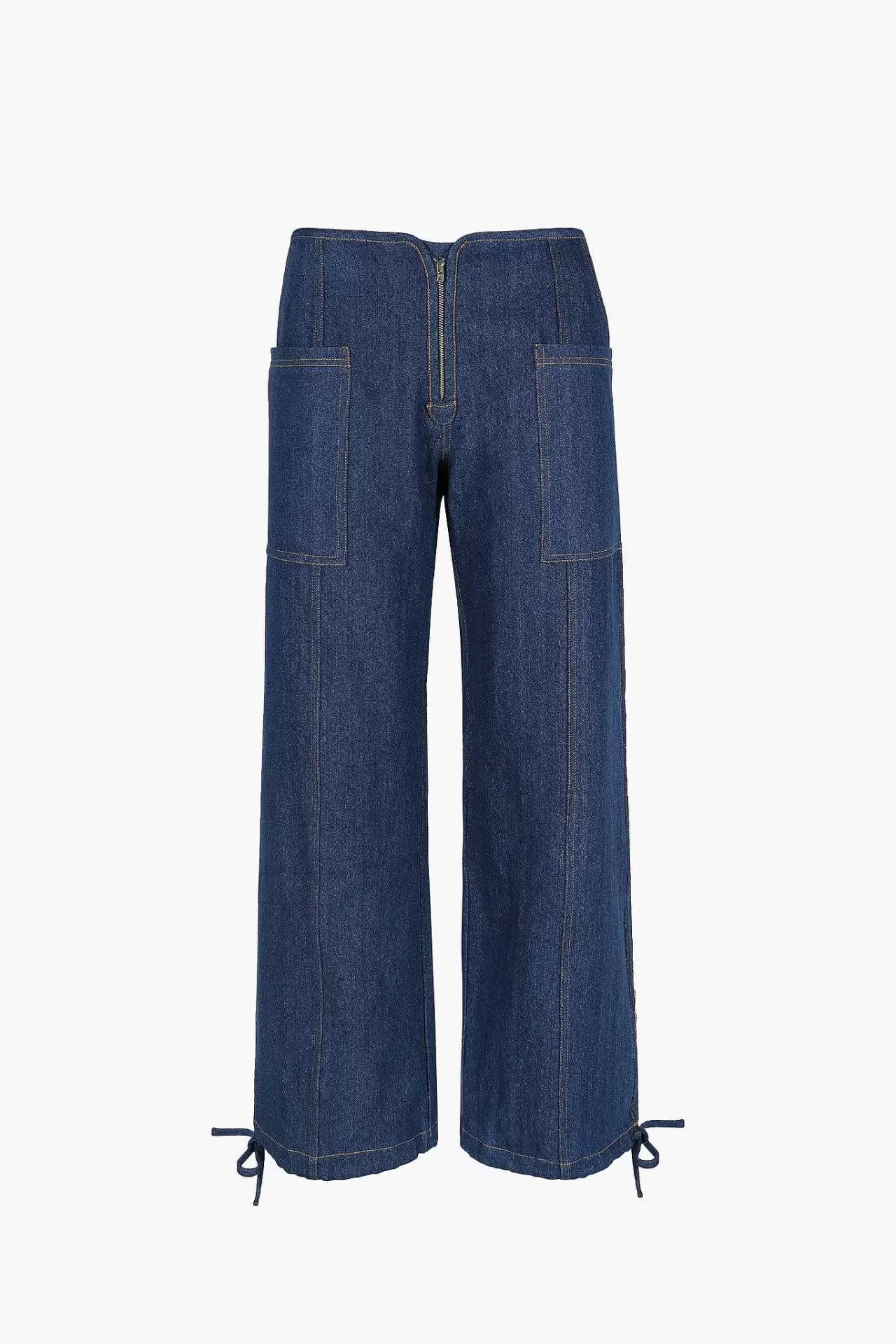 Women Sandy Liang Pants^Tifosi Pant In Indigo