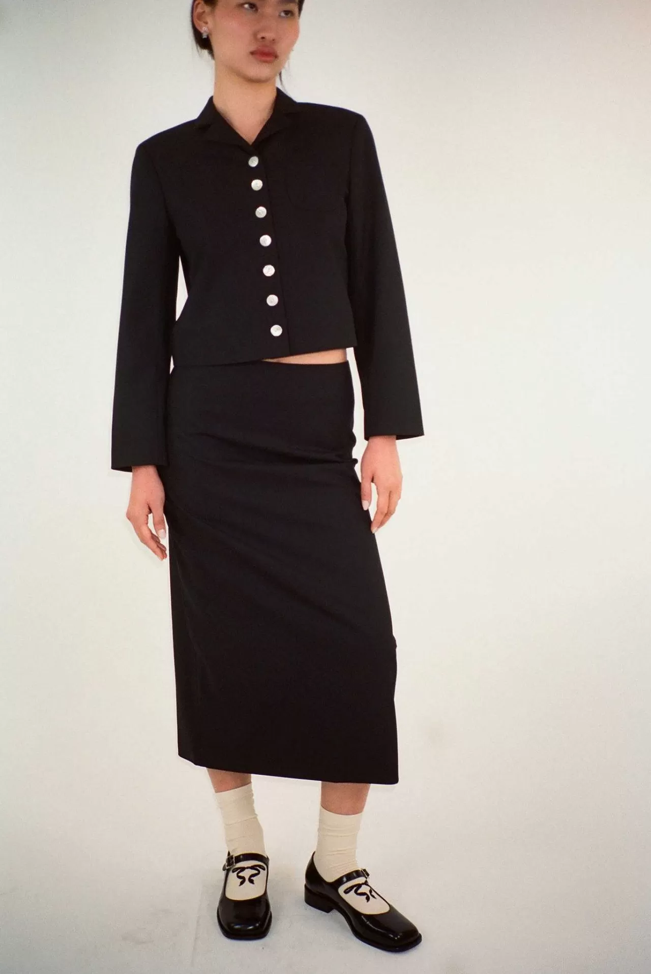 Women Sandy Liang Skirts^Toes Skirt In Black