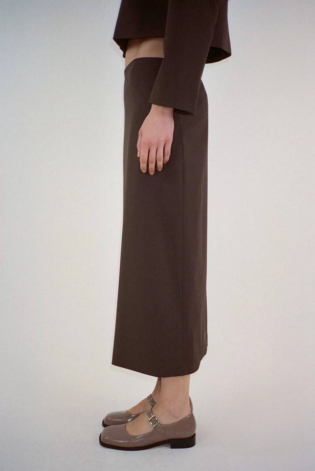 Women Sandy Liang Skirts^Toes Skirt In Brown